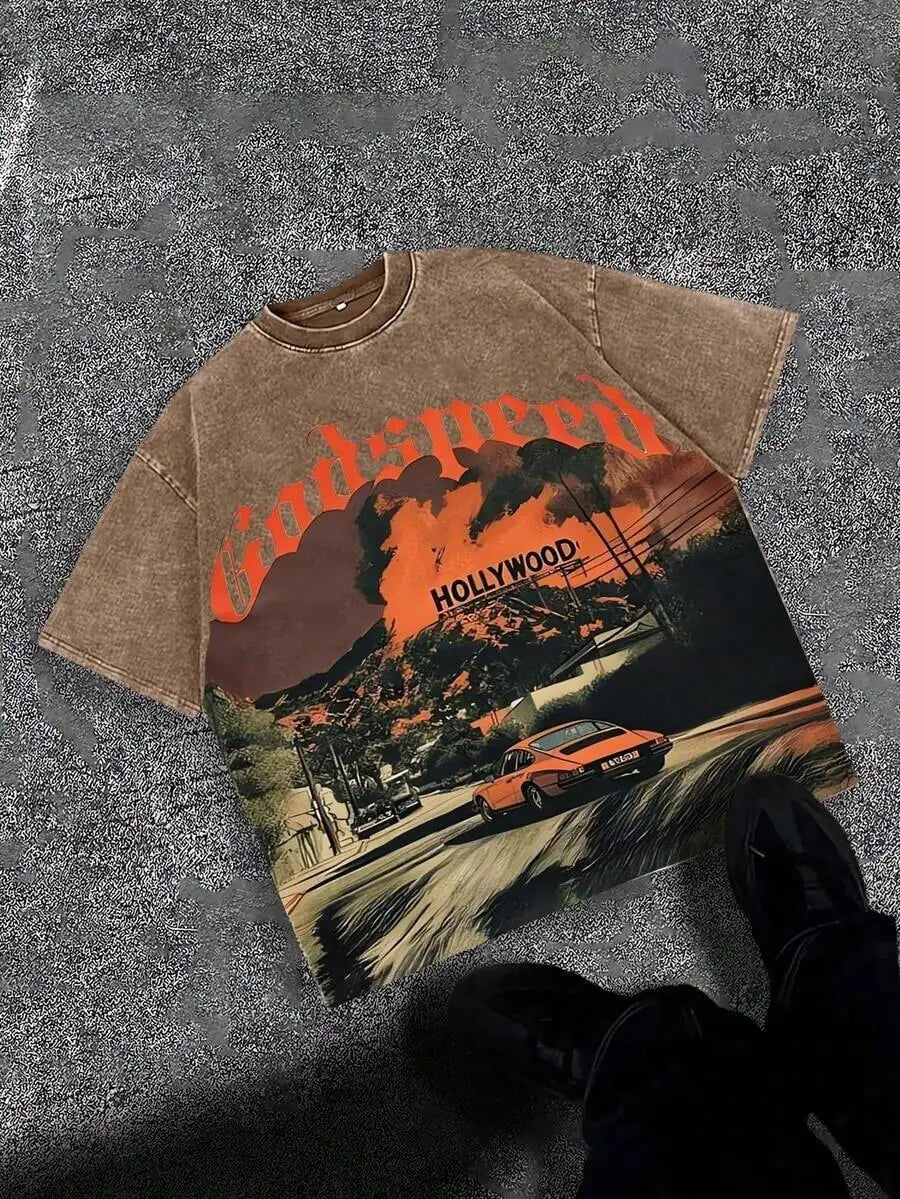 Camiseta Retro Hombre