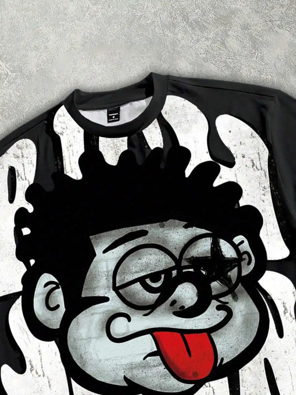 Camisa Divertida de Estilo Urbano