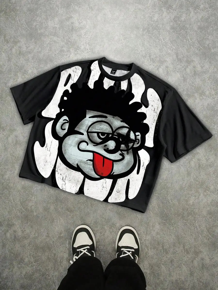 Camisa Divertida de Estilo Urbano